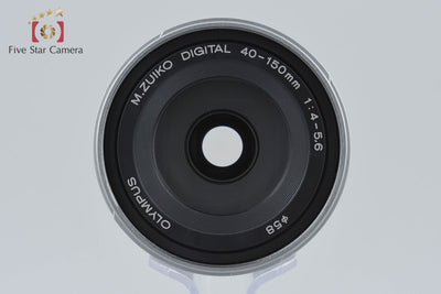 【中古】OLYMPUS オリンパス M.ZUIKO DIGITAL ED 40-150mm f/4-5.6 R シルバー