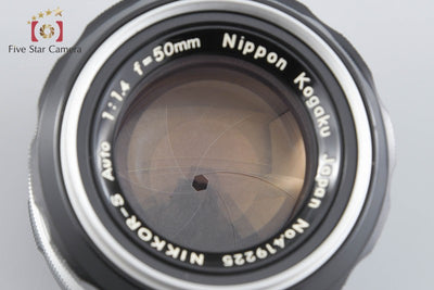 【中古】Nikon ニコン NIKKOR-S Auto 50mm f/1.4