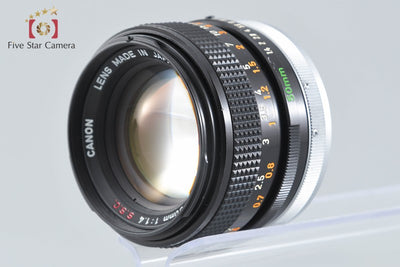 【中古】Canon キヤノン FD 50mm f/1.4 S.S.C.