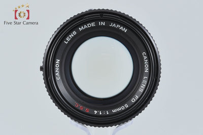 【中古】Canon キヤノン FD 50mm f/1.4 S.S.C.