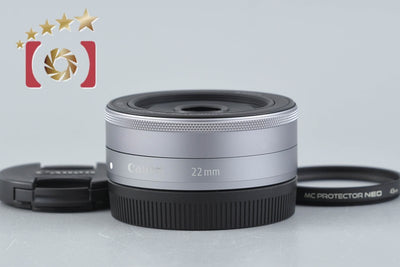 【中古】Canon キヤノン EF-M 22mm f/2 STM シルバー
