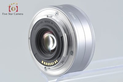 【中古】Canon キヤノン EF-M 22mm f/2 STM シルバー