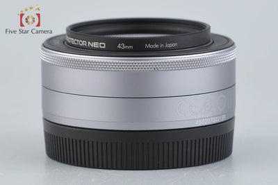 【中古】Canon キヤノン EF-M 22mm f/2 STM シルバー