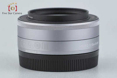 【中古】Canon キヤノン EF-M 22mm f/2 STM シルバー