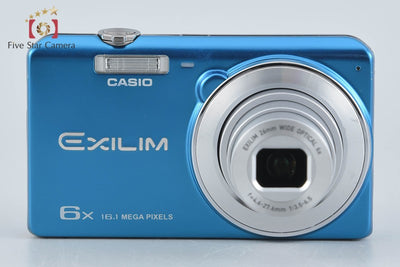 【中古】Casio カシオ EXILIM EX-ZS25 ブルー コンパクトデジタルカメラ