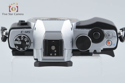 【中古】OLYMPUS オリンパス OM-D E-M5 シルバー ミラーレス一眼カメラ シャッター回数僅少