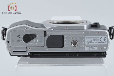 【中古】OLYMPUS オリンパス OM-D E-M5 シルバー ミラーレス一眼カメラ シャッター回数僅少