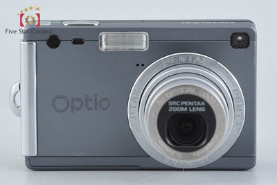 【中古】PENTAX ペンタックス Optio S4i ブリリアントグレー コンパクトデジタルカメラ
