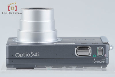 【中古】PENTAX ペンタックス Optio S4i ブリリアントグレー コンパクトデジタルカメラ