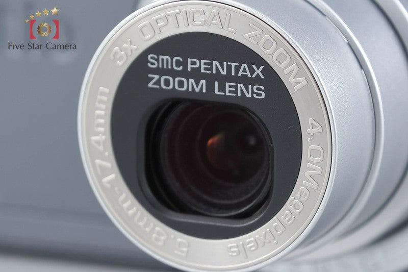 中古】PENTAX ペンタックス Optio S4i ブリリアントグレー コンパクト