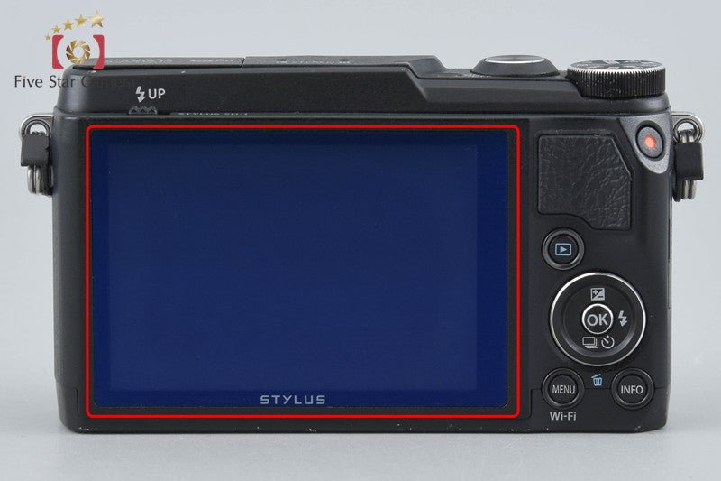 中古】OLYMPUS オリンパス STYLUS SH-1 ブラック コンパクトデジタル