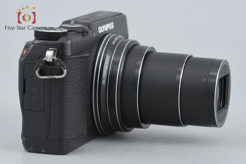 中古】OLYMPUS オリンパス STYLUS SH-1 ブラック コンパクトデジタル