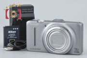 【中古】Nikon ニコン COOLPIX S9300 クリスタルシルバー コンパクトデジタルカメラ