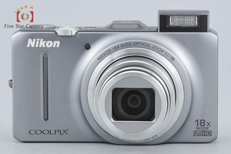 中古】Nikon ニコン COOLPIX S9300 クリスタルシルバー コンパクト