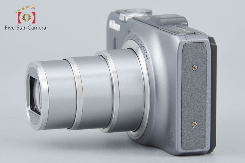 中古】Nikon ニコン COOLPIX S9300 クリスタルシルバー コンパクト