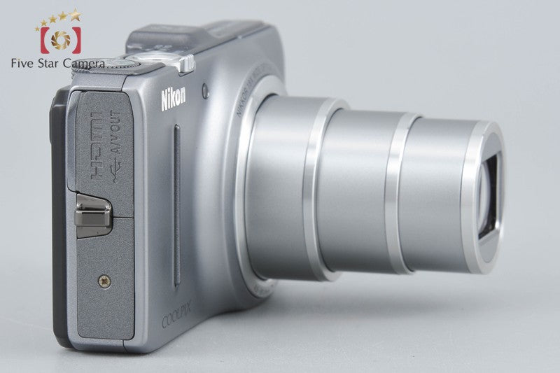 中古】Nikon ニコン COOLPIX S9300 クリスタルシルバー コンパクト