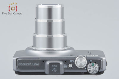 【中古】Nikon ニコン COOLPIX S9300 クリスタルシルバー コンパクトデジタルカメラ