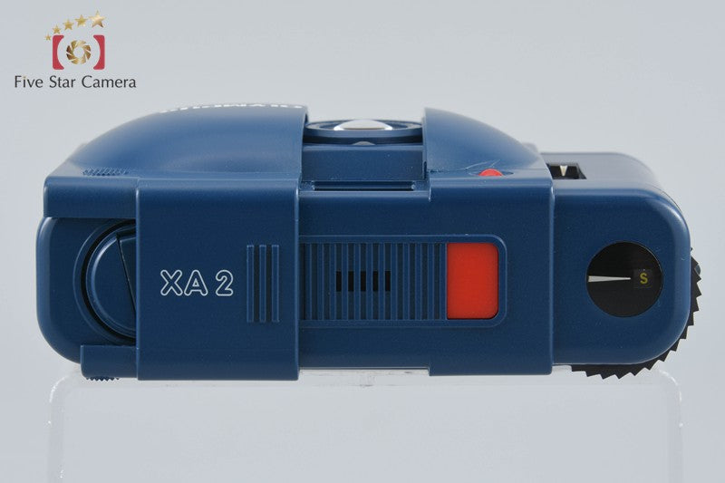 中古】OLYMPUS オリンパス XA2 ブルー コンパクトフィルムカメラ