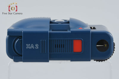 【中古】OLYMPUS オリンパス XA2 ブルー コンパクトフィルムカメラ