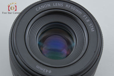【中古】Canon キヤノン RF 50mm f/1.8 STM