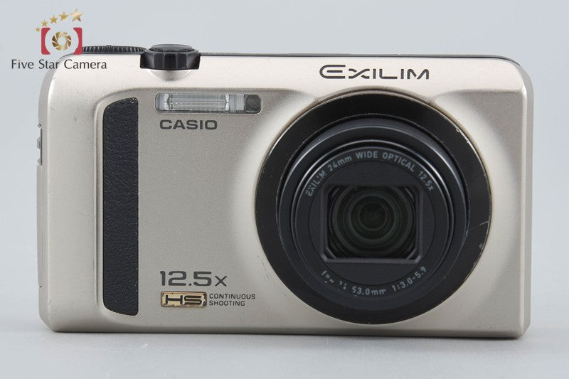 中古】CASIO カシオ HIGH SPEED EXILIM EX-ZR300 ゴールド コンパクト