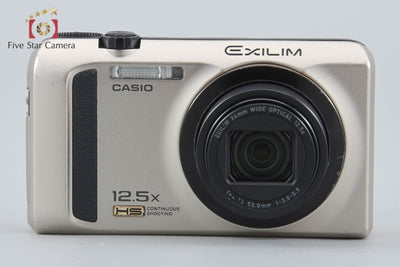 【中古】CASIO カシオ HIGH SPEED EXILIM EX-ZR300 ゴールド コンパクトデジタルカメラ