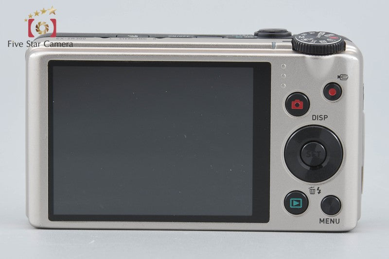 中古】CASIO カシオ HIGH SPEED EXILIM EX-ZR300 ゴールド コンパクト