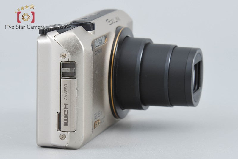 中古】CASIO カシオ HIGH SPEED EXILIM EX-ZR300 ゴールド コンパクト
