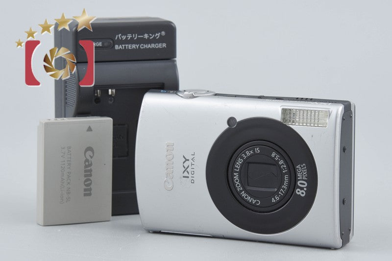 【中古】Canon キヤノン IXY Digital 910 IS ブラック コンパクトデジタルカメラ