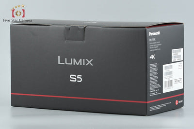 【中古】Panasonic パナソニック LUMIX DC-S5K 標準ズームレンズキット シャッター回数僅少 元箱付き