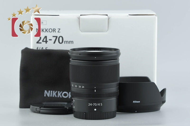 Used Nikon NIKKOR Z 24-70mm f/4 S with Original Box