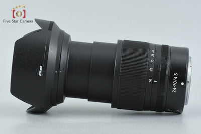 【中古】Nikon ニコン NIKKOR Z 24-70mm f/4 S 元箱付き
