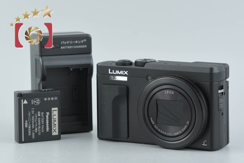 [Used] Panasonic LUMIX DC-TZ90 Black Compact Digital Camera