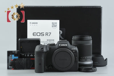 【中古】Canon キヤノン EOS R7 RF-S 18-150mm IS STM レンズキット 元箱付き