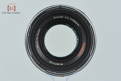 【中古】Rollei ローライ Sonnar 150mm f/4 HFT 6000シリーズ用