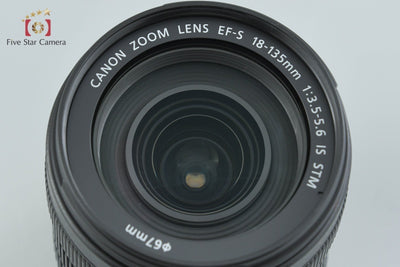【中古】Canon キヤノン EF-S 18-135mm f/3.5-5.6 IS STM