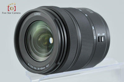 【中古】Panasonic パナソニック LUMIX S 20-60mm f/3.5-5.6 S-R2060 Lマウント