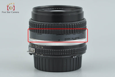 【中古】Nikon ニコン Ai-S NIKKOR 50mm f/1.4