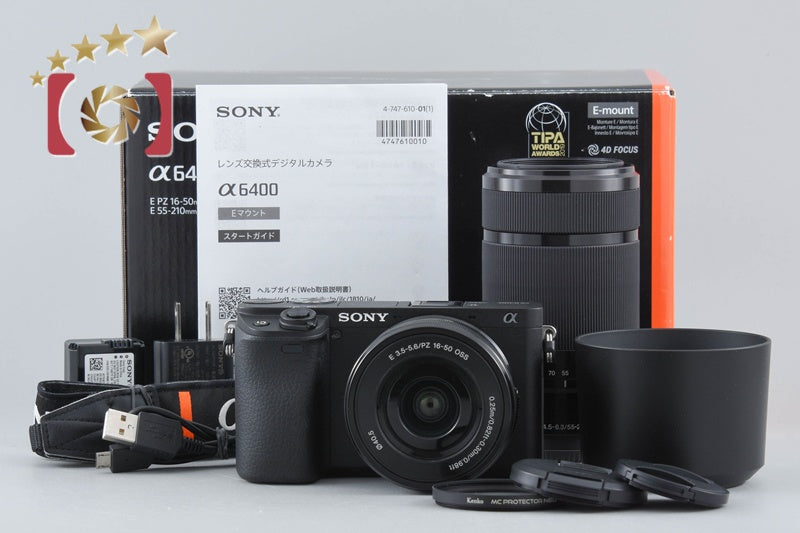 中古】SONY ソニー α6400 ILCE-6400 ダブルズームレンズキット