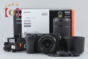 【中古】SONY ソニー α6400 ILCE-6400 ダブルズームレンズキット ブラック シャッター回数僅少 元箱付き