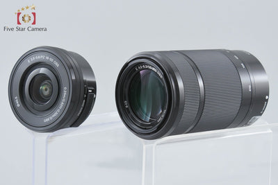 【中古】SONY ソニー α6400 ILCE-6400 ダブルズームレンズキット ブラック シャッター回数僅少 元箱付き