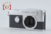 【中古】OLYMPUS オリンパス PEN F シルバー フィルム一眼レフカメラ