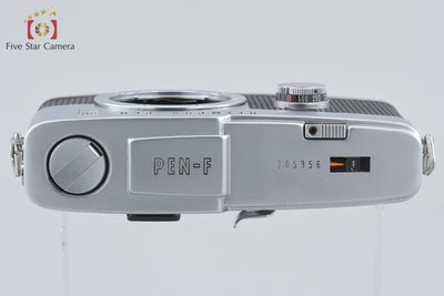 【中古】OLYMPUS オリンパス PEN F シルバー フィルム一眼レフカメラ