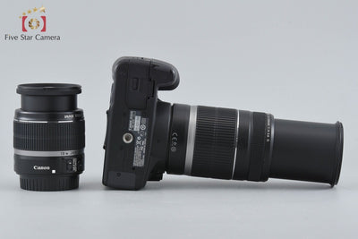 【中古】Canon キヤノン EOS Kiss F ダブルズームキット シャッター回数僅少