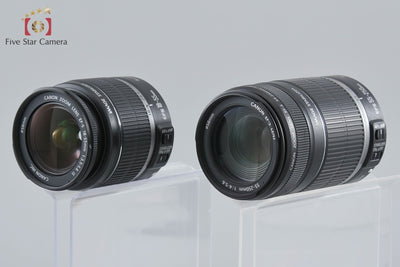 【中古】Canon キヤノン EOS Kiss F ダブルズームキット シャッター回数僅少