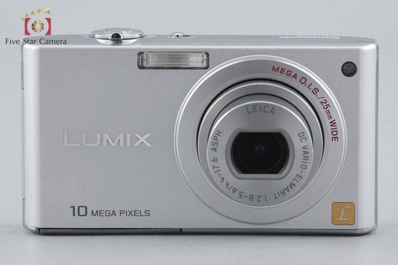 中古】Panasonic パナソニック LUMIX DMC-FX35 プレシャスシルバー