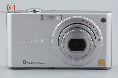 【中古】Panasonic パナソニック LUMIX DMC-FX35 プレシャスシルバー コンパクトデジタルカメラ