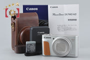 【中古】Canon キヤノン PowerShot SX740 HS シルバー コンパクトデジタルカメラ 元箱付き