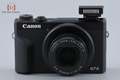 【中古】Canon キヤノン PowerShot G7 X Mark III ブラック コンパクトデジタルカメラ 元箱付き