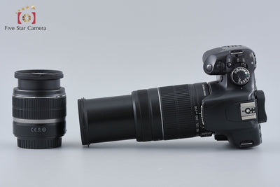 【中古】Canon キヤノン EOS Kiss X2 + EF-S 18-55mm f/3.5-5.6 IS + EF-S 55-250mm f/4-5.6 IS II